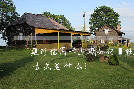 建行信用卡逾期如何還款？最劃算的方式是什么？